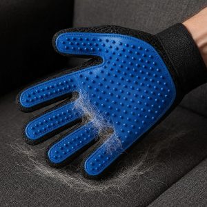 11 Extra Grip Pet Hair Removal Glove for Furniture and Car Seats
