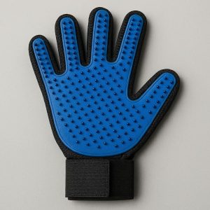 15 5 Finger Flexible Pet Grooming Glove for Precision Cleaning