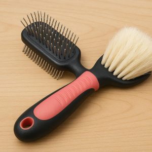 3 Dual Sided Grooming Brush for Long Haired Pets